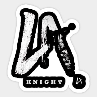 LA Knight - WWE // black white design // LA Knight Sticker